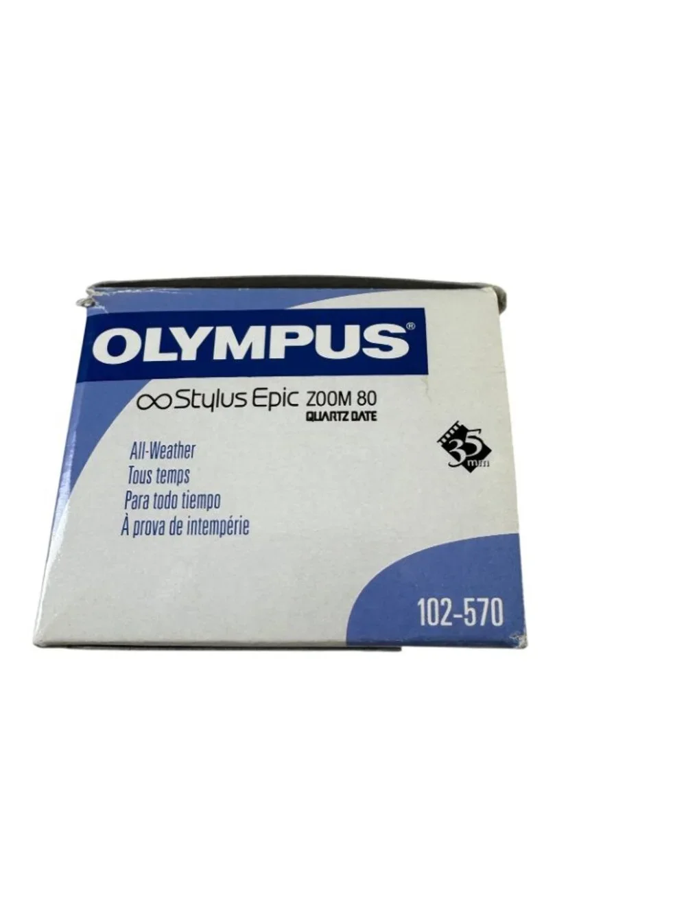 Olympus Stylus Epic Zoom 80 Film Camera Compact Vintage 1999 Made in Japan